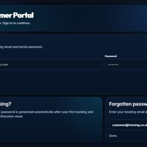 Customer Portal Booking